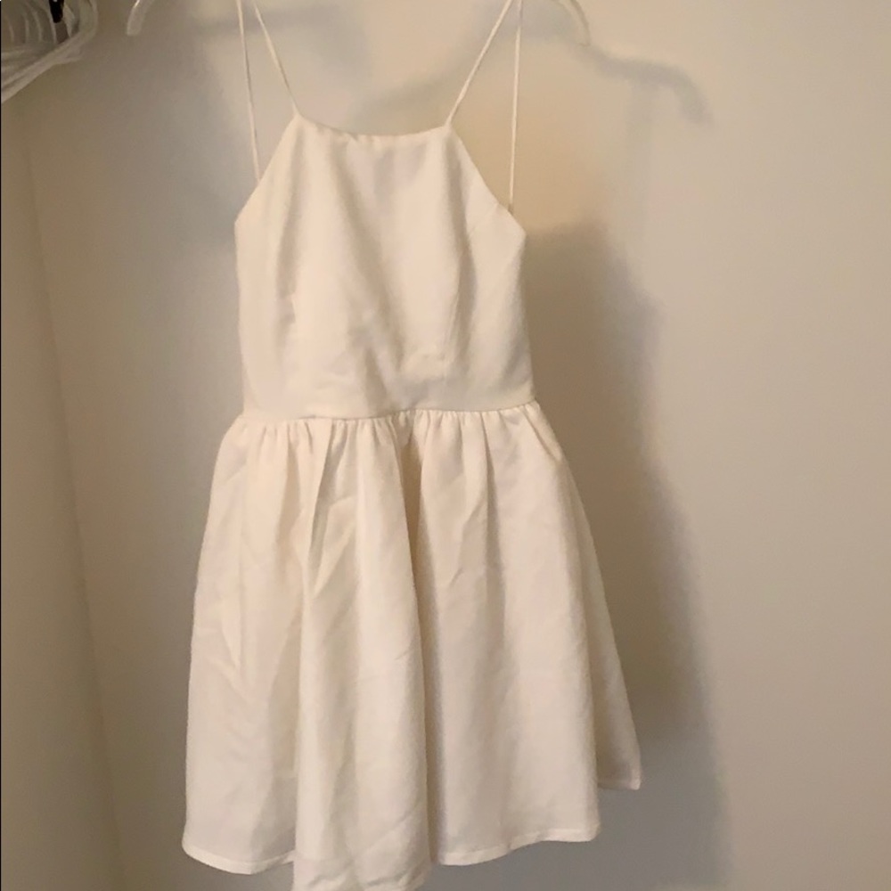 White dress